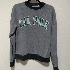 Cal Poly Pullover Gray Sweatshirt